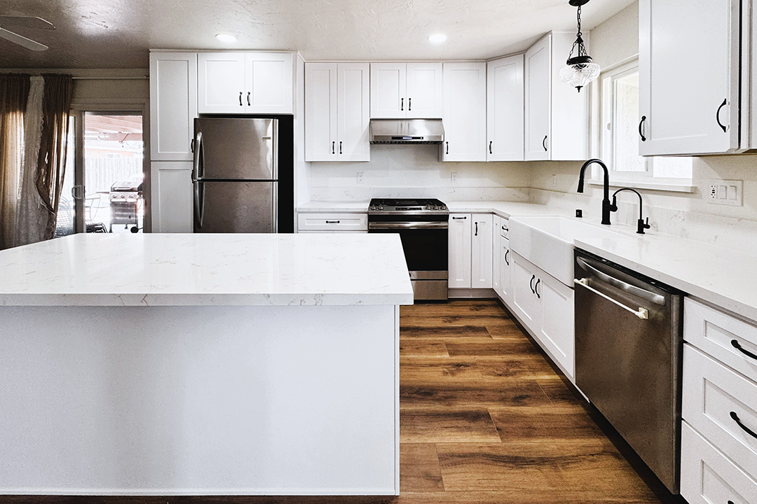 GR kitchen sink walkway